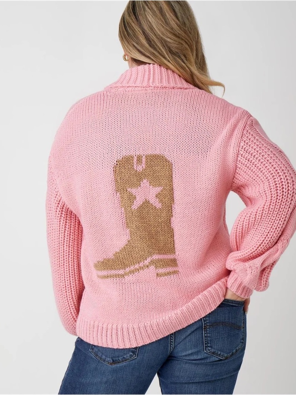 Charlie Paige x Dream Knits Western Cardigan